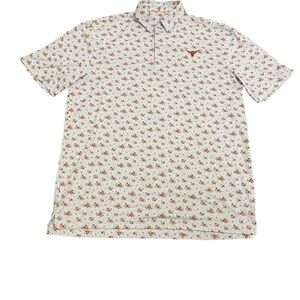 Forty Acres UT Floral Print Polo